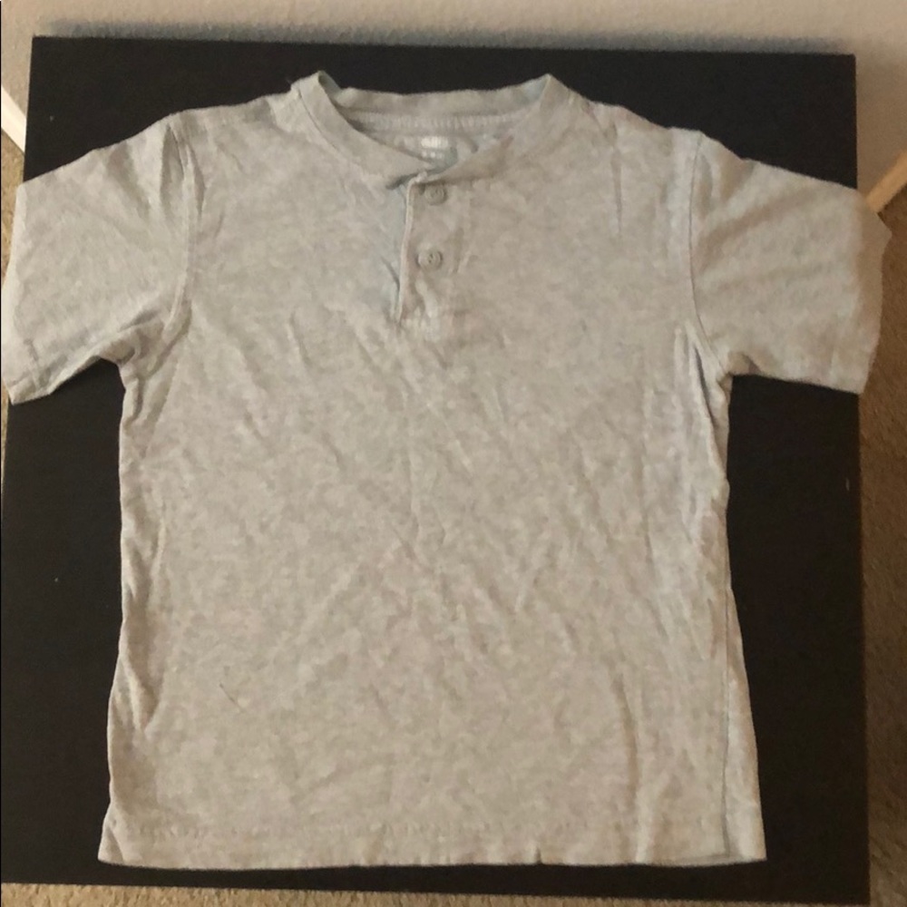 Boys Buttoned T-Shirt